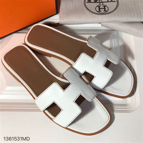 hermes slippers dames bijenkorf